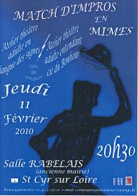 Affiche de la soirée